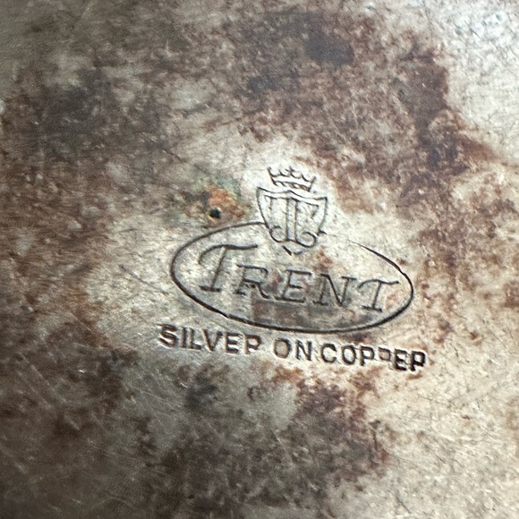 Trent Silver on Copper Sugar Bowl without lid - Picture 3 of 5